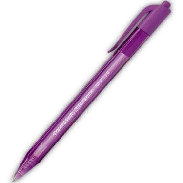 Imagem de Caneta Retrátil Kilométrica 0.1mm Roxa- Paper Mate