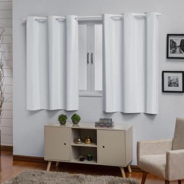 Imagem de Cortina Blecaute Blackout 2,80 X 2,30 Grande Sala Quarto PVC - ENTROU 
