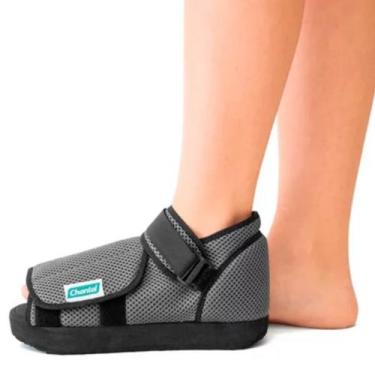 Imagem de Sandalia Baruk Plana Hallux PÓS Cirurgica Ortopédica Bilater - Chantal