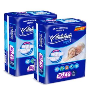 Imagem de Fralda Geriátrica Pacotão Noturna Tam XG 92 Unidades Atacado - Stilo C