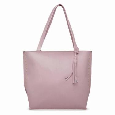 Imagem de Bolsa Sacola Feminina De Ombro Bag Feminina Reforçado Grande - LF, Ros