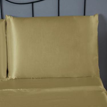Imagem de Par de Fronhas 70x50 Cetim Charmousse Antifrizz Alto Brilho - Valle En