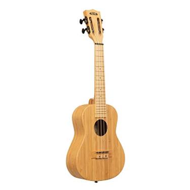 Imagem de Kala Brand Music Co. Bamboo Collection, Ukulele de 4 cordas, direita, natural, concerto (KA-BMB-C)