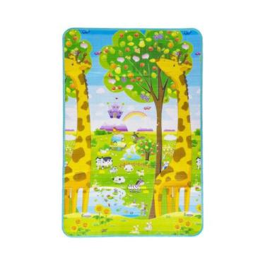 Imagem de Tapete de Atividades, ABCD, Dupla Face, Dobrável, Portátil c/ Bolsa, 1