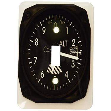 Imagem de 3dRose Interruptor alternador único de altímetro de avião lsp_109542_1