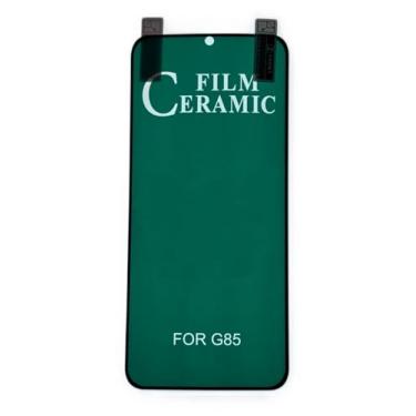 Imagem de Película de Ceramica Gel 9d Protetora de Tela anti-riscos queda Full Cover Compatível com Moto G85