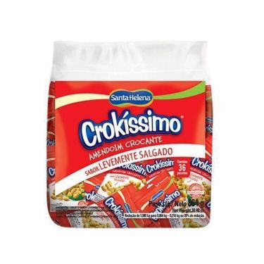 Imagem de Amendoim Crokissimo s/ pele Santa Helena 36x24g - 864g