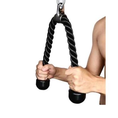 Imagem de Puxador Corda Triceps Biceps Pulley Crossover Musculação - OCCY