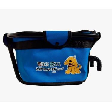 Imagem de Cestinha Cadeirinha De Cachorro Bike Dog Altmayer Azul