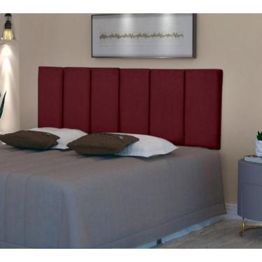 Imagem de Cabeceira Suspensa Almofada Cama Solteiro 90 cm Dubai - Magazine L, Vi