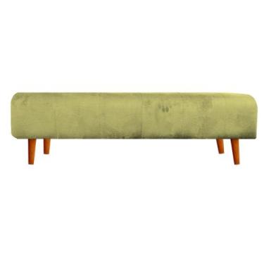 Imagem de Recamier Decorativo Quarto Sala Suede Hermes - Moveis Aguias, AMARELO