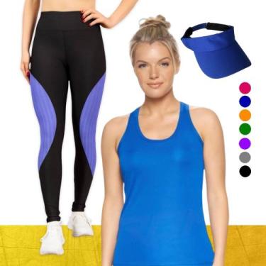 Imagem de CONJUNTO REGATA DRY FIT Tecido furadinho + CALÇA leg LEGGING REDINHA +