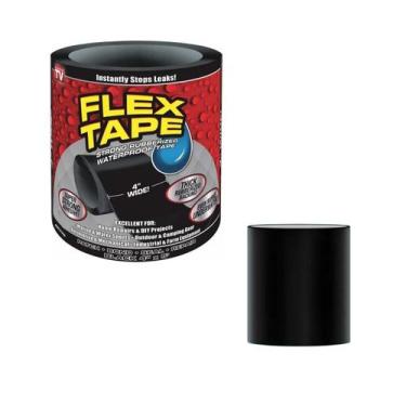 Imagem de Fita Adesiva Para Reparos Flex Tape Black - FlexTape