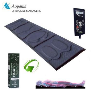 Imagem de Esteira Massageadora Profissional Magnética e Aquecimento + Bolsa + Po