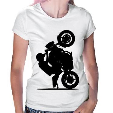 Imagem de Baby Look Moto Grau XJ6 - Foca na Moda, Branco, M
