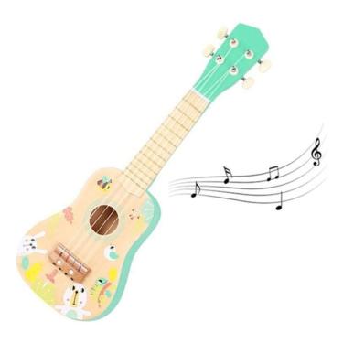 Imagem de Violão De Madeira Brinquedo Musical Infantil Tooky Toy