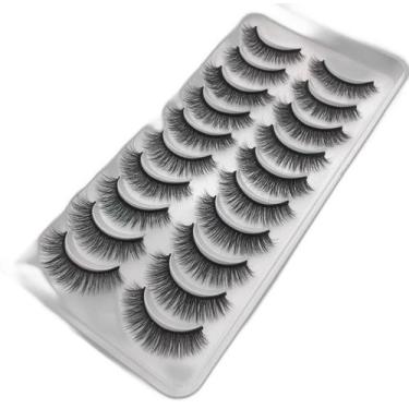 Imagem de Cílios Postiços Efeito Natural - Caixa c/ 10 pares - BCS