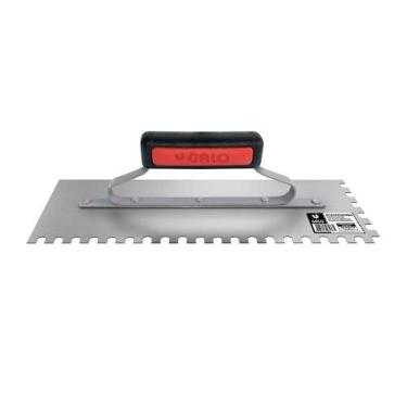 Imagem de Desempenadeira Aço Dentada  Com Cabo Fechaod 12 X 40CM 30703 Galo