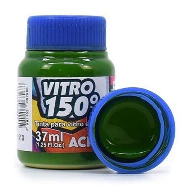 Imagem de Tinta Vitro 150 Acrilex 37ml, 510 - VERDE FOLHA