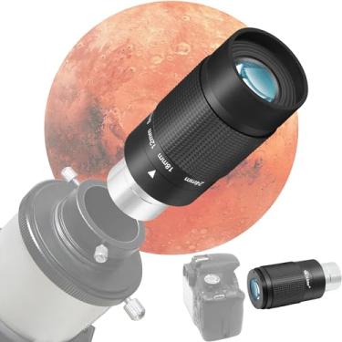 Imagem de Alstar Telescope Zoom Eyepiece 3.16 cm, 8-24 mm, multi-revestido de baixa potência e alta potência, acessórios de telescópio de 7 elementos 4 grupos para visual astronômico