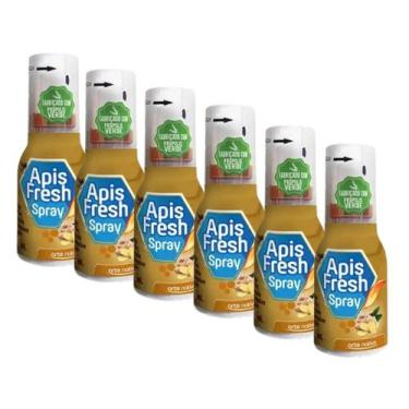 Imagem de Kit 6 Spray Gengibre Com Mel E Própolis 35ml - Apis Fresh - Arte Nativ