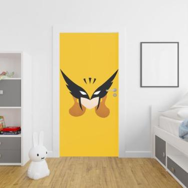 Imagem de Adesivo para porta mulher gavião - Shopp do adesivo 