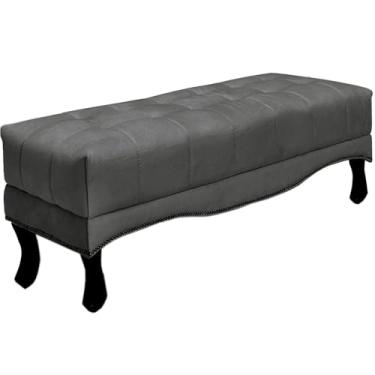 Imagem de Puff Recamier Retro Vic 90cm Suede 1104 Ezz