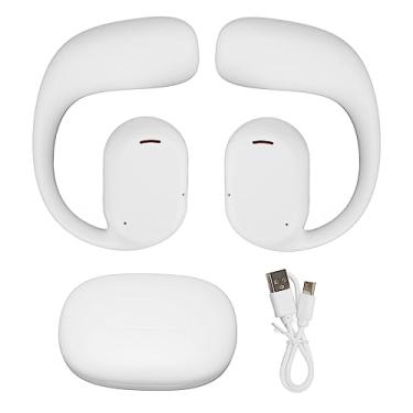 Imagem de Fones de ouvido de tradutor de idiomas, dispositivo tradutor bidirecional para 74 idiomas 70 acentos, 4 modos de tradução, Bluetooth 5.1, suporta chamadas de música, compatível com aplicativo (branco)