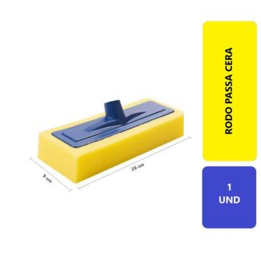 Imagem de 1 Unidade Rodo Passa Cera Espuma Macia Esponja Multiuso Para Piso Frio