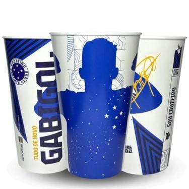 Imagem de Copo Cruzeiro Gabigol Oficial Bem Vindo - Plástico 550ml