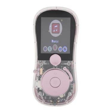 Imagem de Leitor de MP3, Leitor de Música Portátil de Som HiFi Sem Perdas Com Tela LCD de 1,77 Polegadas, Leitor de MP3 Bluetooth Multifuncional Com Alto-falante Gravador de (Sem cartão de