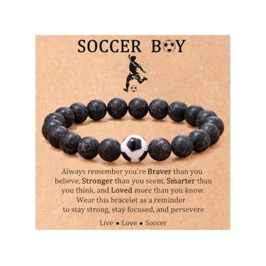 Imagem de Tarsus Presentes de futebol, coisas de futebol para meninos e meninos, crianças, homens, jogadores, equipes, average, Pedra, Sem Pedra Preciosa