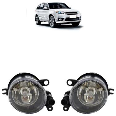 Imagem de Farol Milha Auxiliar Tiggo 2014 Lente lisa em acrílico  - Automotive I