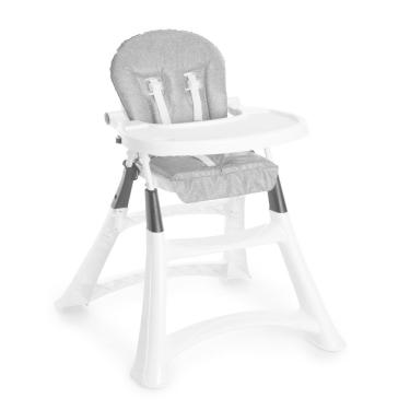 Imagem de Cadeira de Alimentação Infantil Premium Grafite - Galzerano