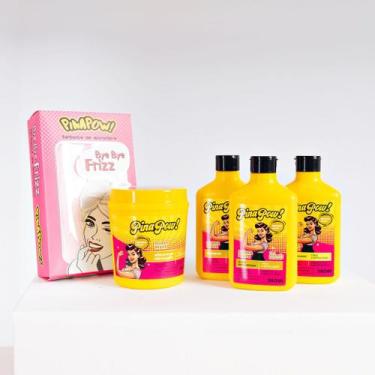 Imagem de Power Shake - Kit Shampoo + Condicionador + Creme De Pentear + MÁScara