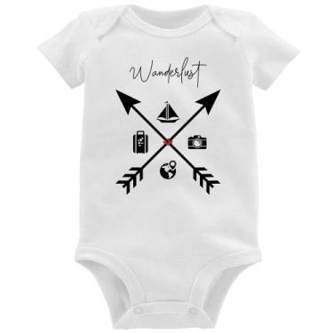 Imagem de Body Bebê Wanderlust Veleiro - Foca na Moda, Branco, M