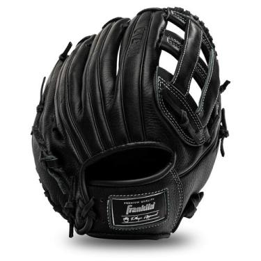 Imagem de Luva de Beisebol Franklin Sports CTZ5000 Preta - Tamanho 12,5