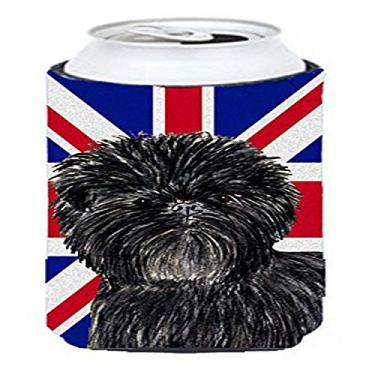 Imagem de Affenpinscher with English Union Jack British Flag Tall Boy Beverage Insulator Hugger SS4953TBC