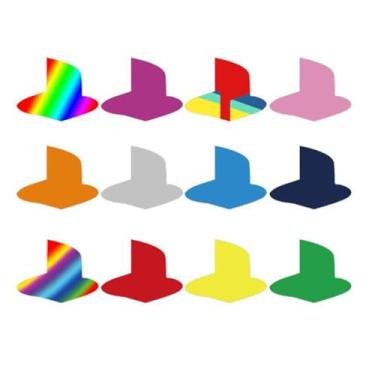 Imagem de Adesivo decalque compatível com PlayStation 5 Disc/edição digital para console - Pacote com 2 películas protetoras de vinil para PS5 (Multicolorido-13)