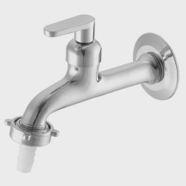 Imagem de Torneira para Jardim de Parede Meber 1130 Universal C 18 Cromado