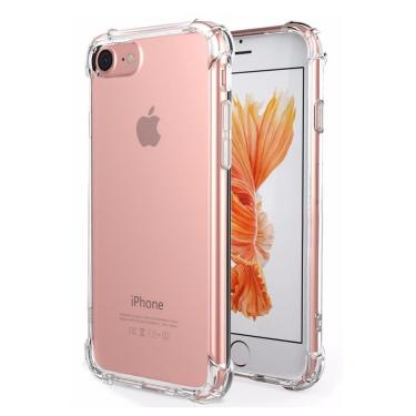 Imagem de Capa Capinha Case Silicone tpu Anti Impacto iPhone 6 6S Transparente