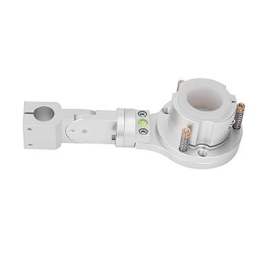 Imagem de Suporte de cortador de plasma giratório de 360°, braçadeira de tocha de liga de alumínio e forro de nylon, diâmetro de 45 mm para máquinas CNC, fácil ajuste e fixação segura