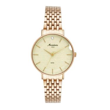 Imagem de Relogio Mondaine Feminino Ref: 32923lpmvde1 Fashion Dourado 1954