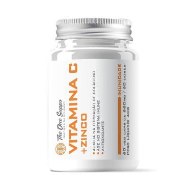 Imagem de Vitamina C 500mg Zinc 15mg A, B1, B6 e B12 60 Veg Caps The One Supps-Unissex