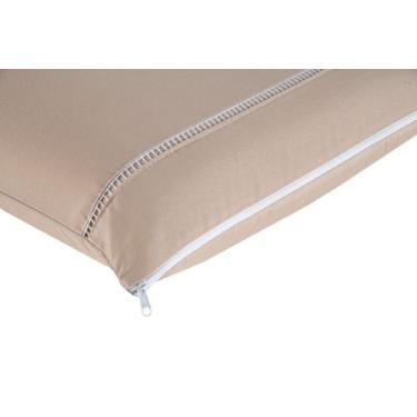 Imagem de Kit 50 Fronhas 200 Fios Ponto Palito Com Ziper Hotel Pousada Airbnb - 