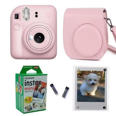 Imagem de Câmera instantânea Fujifilm Instax Mini 12 com estojo e 20 filmes