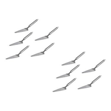 Imagem de 12 Espatula Serra Cortar Bolo Torta Pizza Aço Inox Premium - WCAN