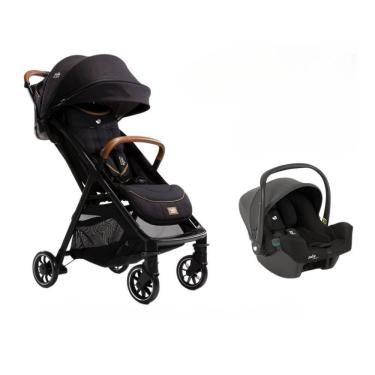 Imagem de Carrinho de Bebê Combo Parcel Eclipse com Bebê Conforto I-snug Shale Joie