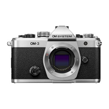 Imagem de OM SYSTEM Olympus OM-3 Silver Micro Four Thirds System Camera Outdoor Camera Weather Sealed Design 5-Axis Image Stabilization