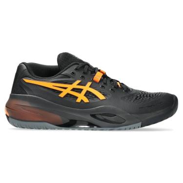 Imagem de Tênis Asics Gel Resolution X Preto e Laranja Masculino